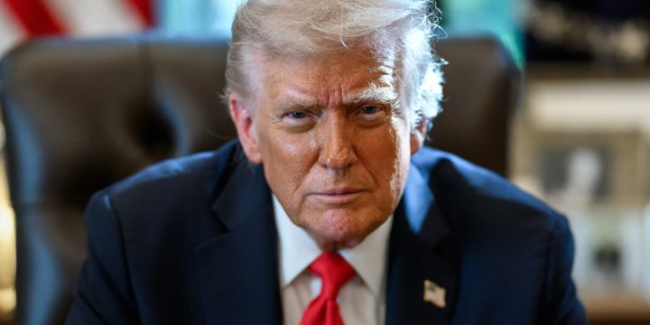 President Trump in the Oval Office