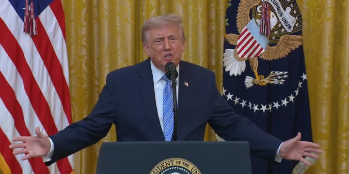 President Trump announces nationwide Department of Homeland Security election actions during his July 16, 2026 address