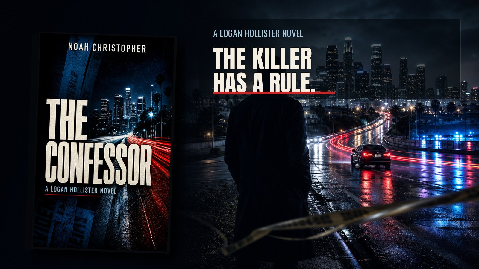 The Confessor, a Logan Hollister novel: The killer has a rule