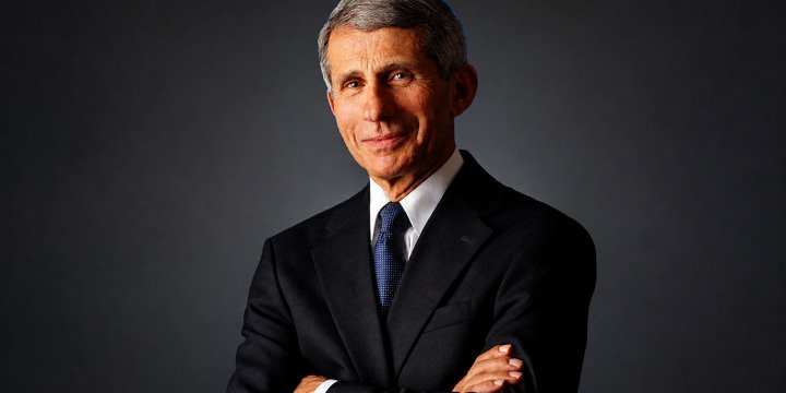 Anthony Fauci in an official National Institute of Allergy and Infectious Diseases portrait