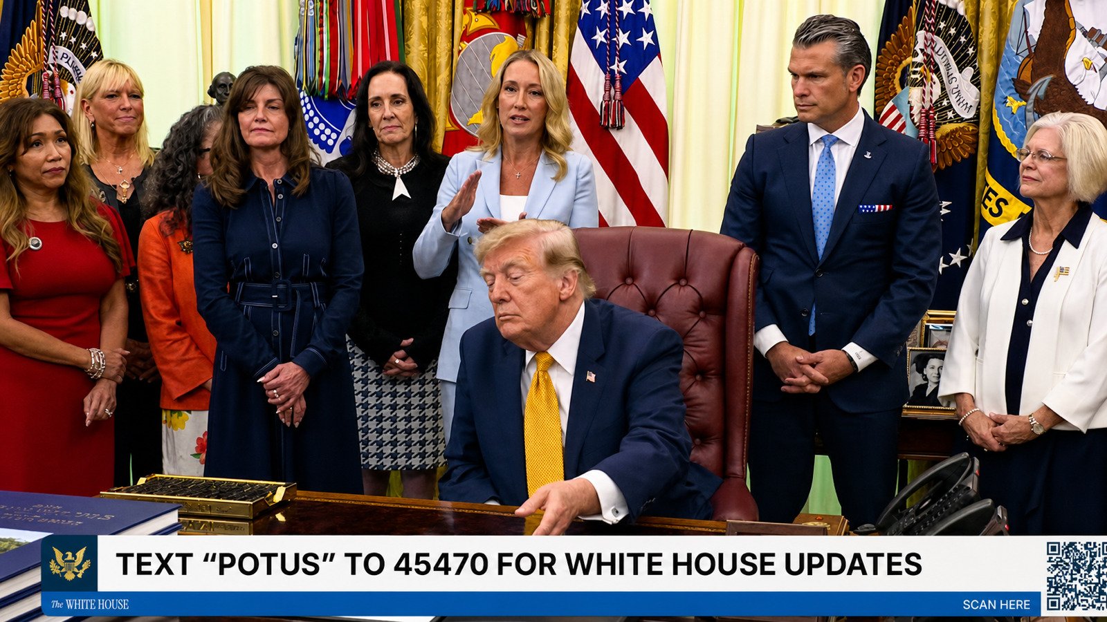 President Trump signs an executive order in the Oval Office on August 3, 2026