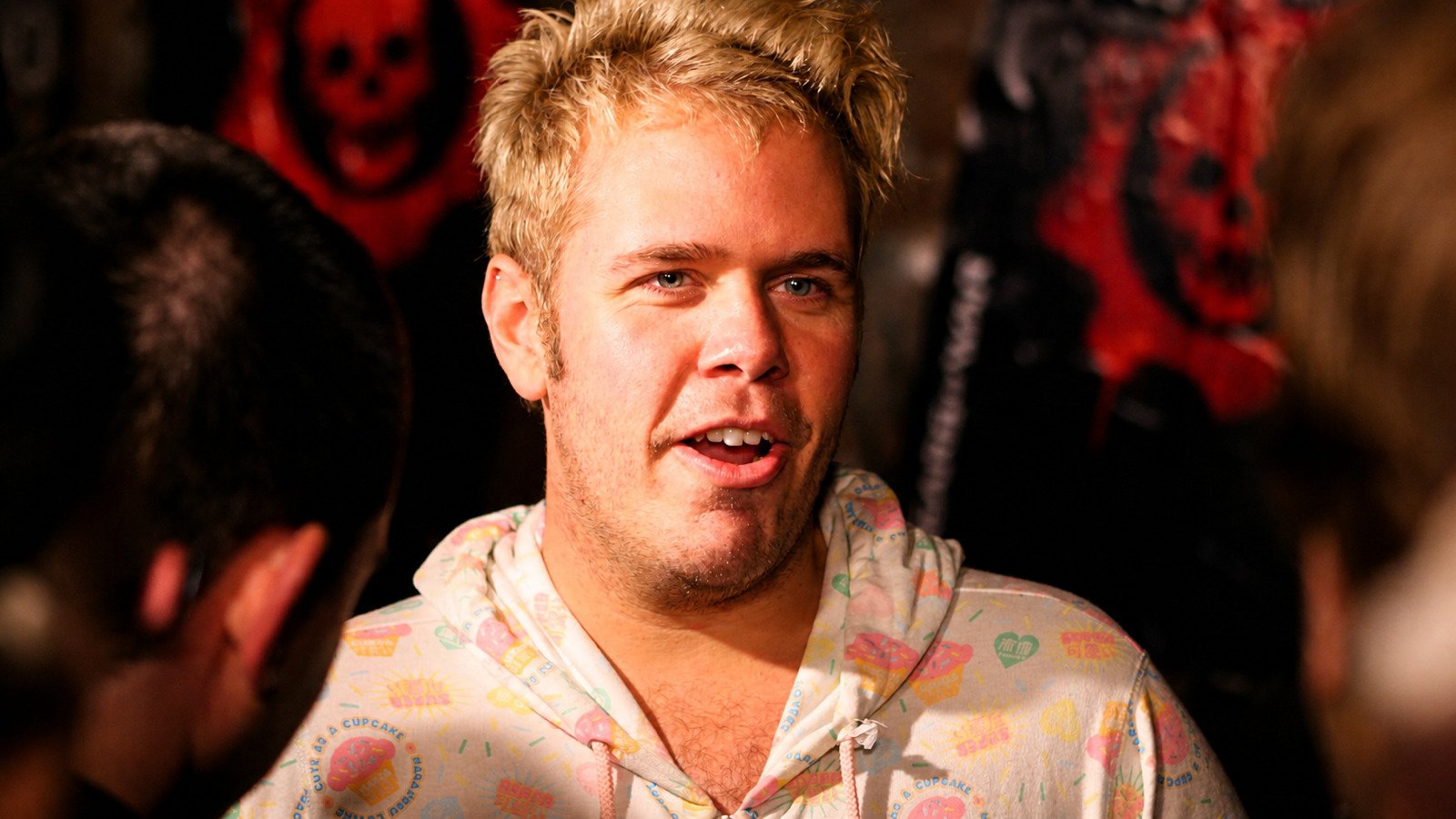 Celebrity blogger Perez Hilton at a public event