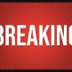 Breaking news graphic
